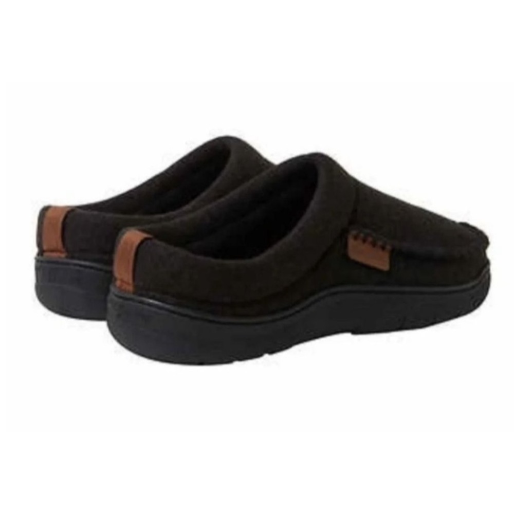 Brand New Dearfoams Men's Clog Style Memory Foam slippers